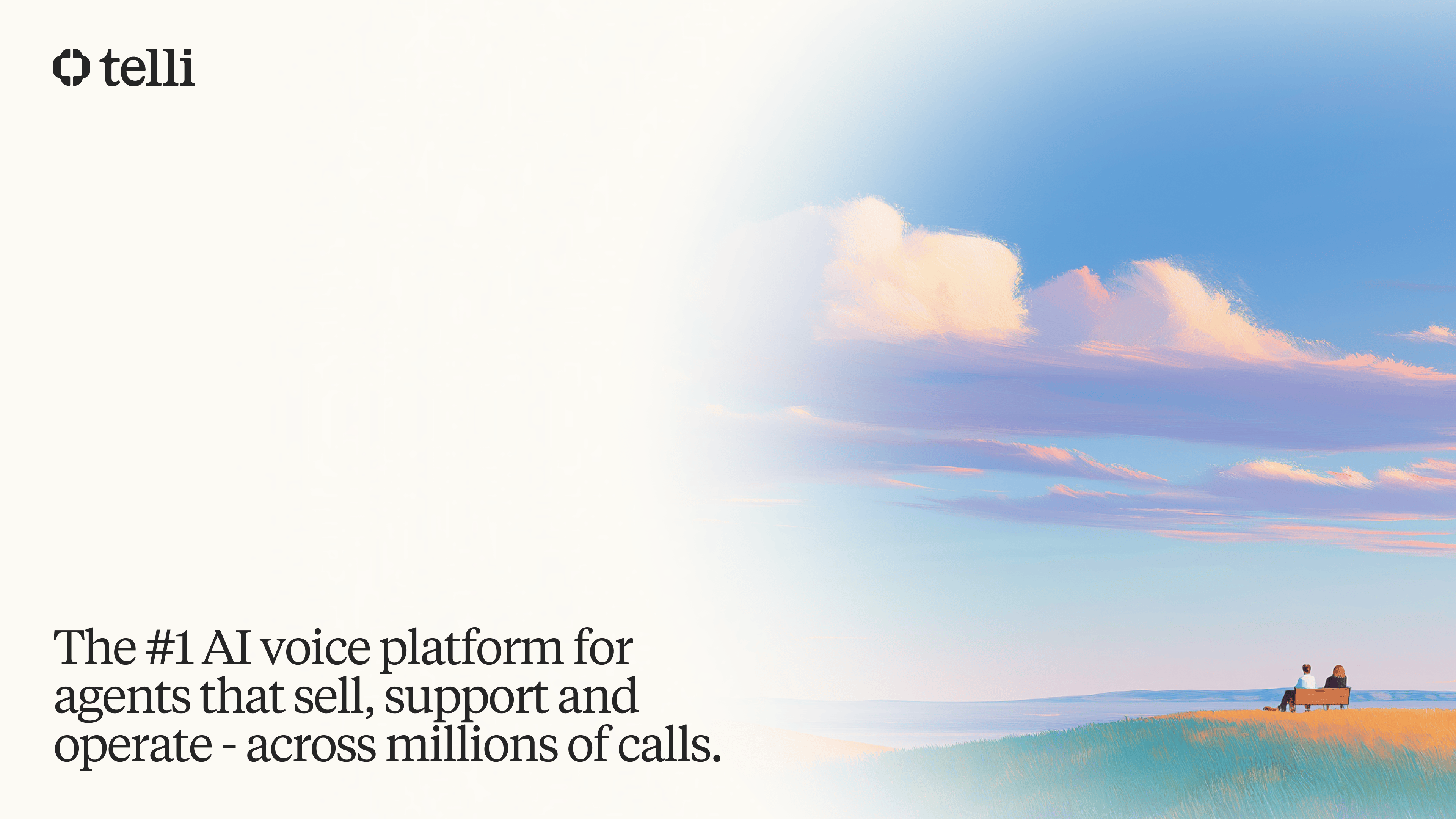 telli - the #1 AI voice platform for agents that sell, support and operate