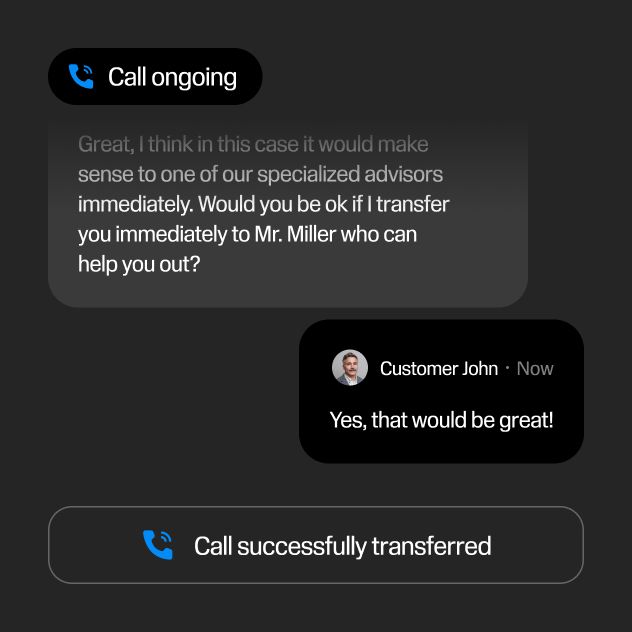 Smart Handoff With Full Context feature illustration